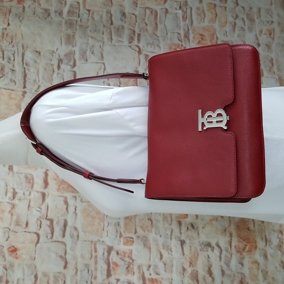 New Burberry Alice TB Leather Shoulder Bag - Picture 2 of 15